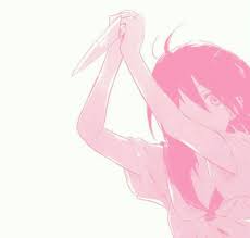 Pink hair seems bright, cheerful and happy for some reason. Blushing Aesthetic Pink Anime Girl Novocom Top