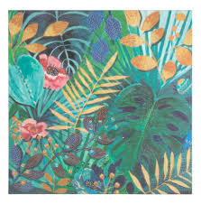 Toile Imprime Tropical 80x80 Maisons Du Monde Kunst Ideen Projekte Malen