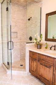 Corner Shower Tile Inside And Out Buaia Small Bathroom Renovations Corner Shower Bathroom Remodel Master
