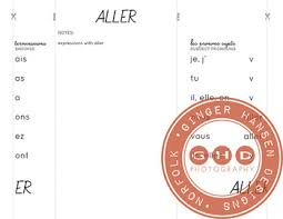 Aller Conjugation Worksheets Teaching Resources Tpt