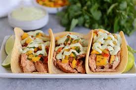 Chili Lime Tacos With Mango Salsa Mel S Kitchen Cafe Recipe Chili Lime Tacos Mango Salsa Recipes