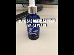 Mavi Sac Bakim Serumu Ne Ise Yarar Youtube Mavi Sac Serum Mavi
