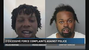Two excessive force complaints against police