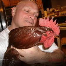 We have some very oddly shaped walls due to our vaulted ceilings! The top  of the clock is about 8' up from floor level. There is no other wall for  the TV,