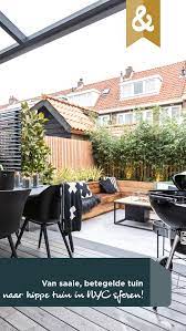 van saaie betegelde tuin naar hippe tuin in nyc sferen tuin tuin ideeen achtertuin hekken