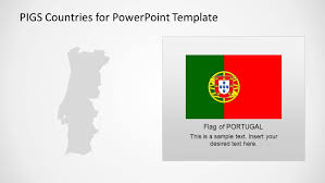 Can you guess the country by its outline? Portugal Outline Map And National Flag Slidemodel