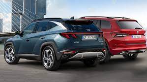 The standard tucson, with its new the popular hyundai tucson suv has been completely revamped for 2021 with a whole host of new features designed to tempt you away from the. Suv Duell Neuer Hyundai Tucson 2021 Vs Skoda Kodiaq Auto Motor Und Sport