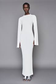 Celina Dress Winter White Winter Dresses Long Knitted Dress Dresses