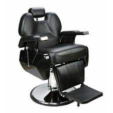 orren ellis necaise reclining leather guest chair barber chair guest chair salon chairs