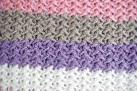 'reading' the knitting itself takes experience and lessens having to rely on referring to your written pattern as much. Bi Directional Herringbone Stitch Knitted In Dreamy Stripes