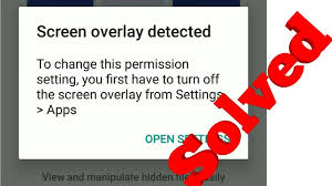 First, you will have to know which apps in your samsung s6, s5, note 4, j7 or vortex beat 8 smartphone have if you still find the message displayed, it might be due to the one hand keyboard setting which you can deactivate from the settings. Screen Overlay Detected To Change This Permission Setting You First Have Turn Off Problem Solved Youtube
