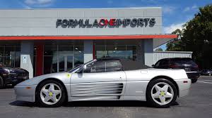 Perhaps the most indicative clue of this car's production time frame is the gauges used throughout. Used 1994 Ferrari 348 Spider Convertible Gated 5 Spd Manual For Sale 48 995 Formula Imports Stock F9703a