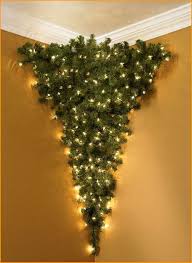 Perfect For Corners Backside Is Flat Corner Christmas Tree Unusual Christmas Trees Unique Christmas Trees