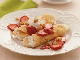 Strawberry Banana Crepes Banana Crepes Strawberry Crepes Food