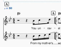 Tempo markings tell us how fast or slow a piece should be played. Auto Placement Really Wants Rehearsal Mark Above The Tempo Marking I Don T Musescore