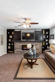 You'll also enjoy having the extra warmth when the evenings turn chilly! 22 Mobile Home Fireplace Ideas Home