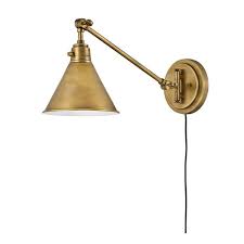 Cyrus Straight Swing Arm Light Swing Arm Wall Lamps Sconce Lighting Light