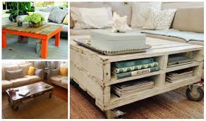 Step by step diy project idea. 5 Diy Wooden Pallet Coffee Tables Diy Thought
