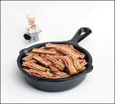 Lego Bacon From Citizen Brick Premium Custom Minifigs And Bricks Bacon Lego Creations Yum