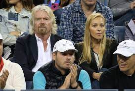 Following the divorce with the first wife, he married joan templeman in 1989. Richard Branson Jelena Ristic Richard Branson And Jelena Ristic Photos Zimbio