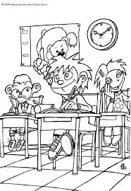 Coloring pages for kids of all ages. Classroom Coloring Page Coloring Home