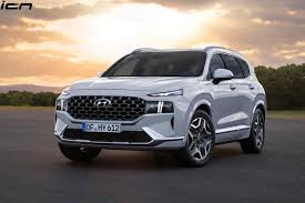 The redesigned 2021 hyundai santa fe brings an upscale feel to drivers around mankato. 2021 Hyundai Santa Fe Unveiled With New Platform And Design