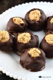 Buckeyes Recipe Cooking Add A Pinch Buckeyes Recipe Delicious Chocolate Chocolate Recipes