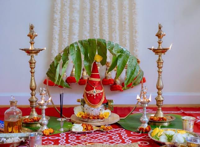 Varalakshmi Vratham In USA -Simple Puja Decor, Step-by-Step Process &  Checklist for 2026 - Dreaming Loudi