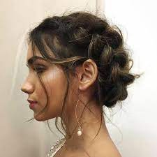 Crown Braid Crownbraidshorthair Valentine S Day Hairstyles Hair Looks Hair Styles