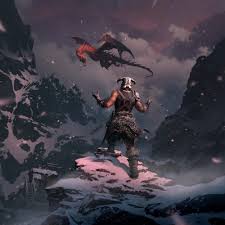 Skyrim Dovahkiin And Odahviing Elder Scrolls V Skyrim Elder Scrolls Skyrim Elder Scrolls