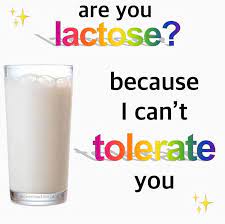 Lactose Intolerance Just Tolerate It Reactionpics