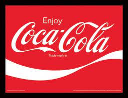 But the changes this logo has seen! Coca Cola Logo Gerahmte Poster Bilder Kaufen Bei Europosters