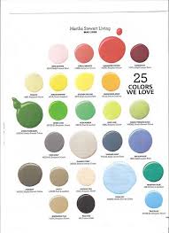 Paint Colors Martha Stewart Living May 2009 Martha Stewart Paint Paint Color Chart Martha Stewart Living Paint
