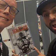 Painting from last night's session with Erick Grove. It took longer than  last week, but still pretty quick. Reminder that we'll be painting live  this Thursday