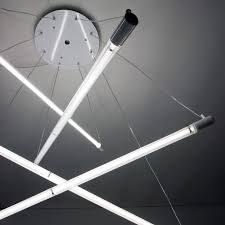 Hanging Fluorescent Light Google Search Diy Hanging Light Diy Hanging Light Fixtures Fluorescent Tube