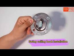 Park town, chennai, tamil nadu. Swing Ceiling Hook Installation Youtube