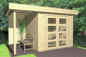 Man redet vom flachdach wenn die dachneigung nicht mehr als 10 grad beträgt. Flachdach Gartenhaus Holz 240x240cm Mit 120cm Anbau 28mm Gartenlaube Sydney 7 Forlife24 Com