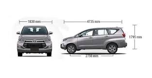 Kích thước xe 7 chỗ hiện nay là bao nhiêu?