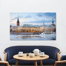 Tablou Canvas-Winter City Landscape – The Print Studio