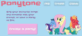 Equestria Daily - MLP Stuff!: New Pony Karaoke Online Game - Ponytone