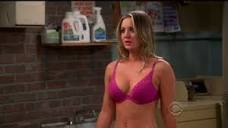 Kaley Cuoco - hot Christmas bra - YouTube