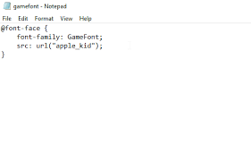 I can't find a setting for it, so is it handled by a script? Can T Change Default Font Through Gamefont Css Rpg Maker Forums