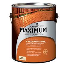 In your case ready seal is a very good choice and i have cared for an alaskan deck for over 10 years now. Olympic Maximum Waterproofing Wood Stain And Sealer Semi Transparent Cedar 3 78 L 79561c 01 Reno Depot