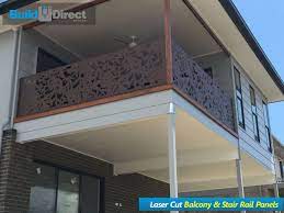 Looking for unique railing designs for your balcony, deck, porch, or loft? Laser Cut Balcony Stair Rail Panel