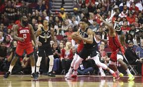 And 2 others top points from houston rockets vs. Nba Roundup Antetokounmpo Posts Triple Double As Bucks Trip Rockets Reuters