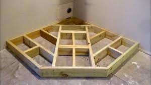 Wood stove installation starts from the top. How To Build A Wood Stove Hearth Framing A Hearth Youtube