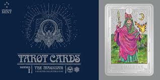 In the advice position, the magician advises you to create a clear picture of what you want and to trust in your innate creativity. Tarot Cards Coin Collection Continues With The Magician New Zealand Mint