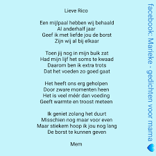 Gedicht Borstvoeding Anderhalf Jaar Lijf En Lijn