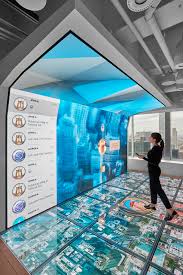 From Briefing To Experience Designing Today S Customer Experience Center Dialogue Blog Research Futuristic Technology Experience Center Interactive Design