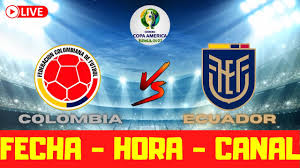 Enner valencia y ayrton preciado. Copa America 2021 Colombia Vs Ecuador Fecha Hora Y Canal Video En Contexto